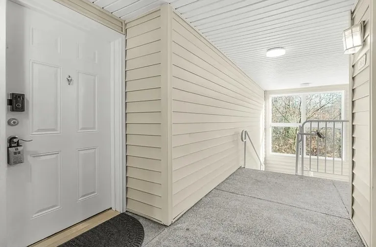 Entryway to unit