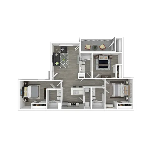 Floor plan 3x3-1089- Classic