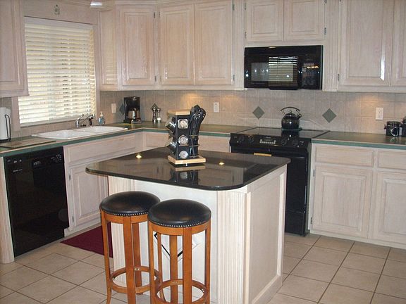 Island with granite top