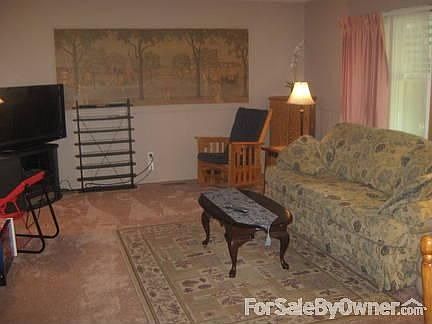 Living Room : Brand New Carpet!