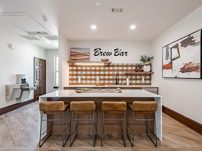 Brew Bar In Beautiful Community Clubhouse