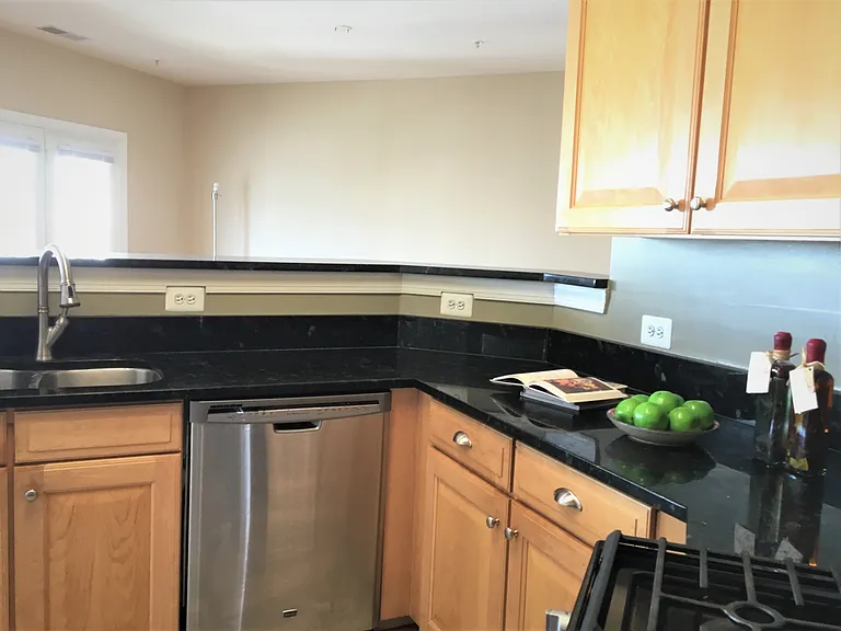 Kitchen with Granite Counters