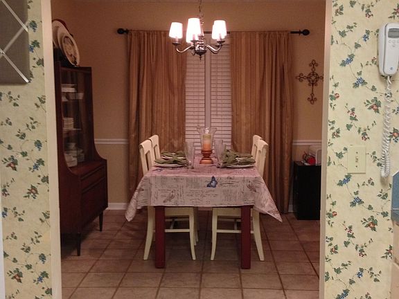 View of dining from kitchen