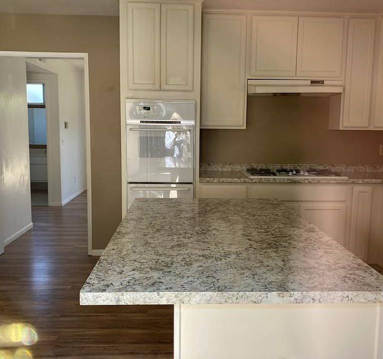 New kitchen cabinets and counter