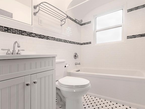 Freshly remodeled bathroom