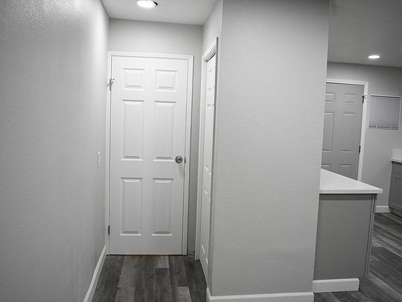 Hallway toward bathroom