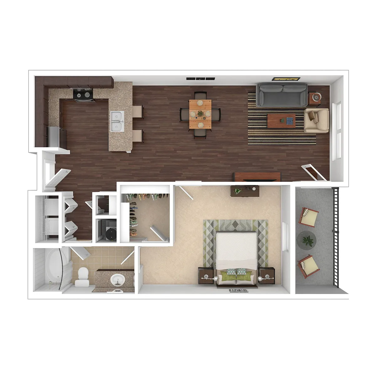 Floor plan Plan B