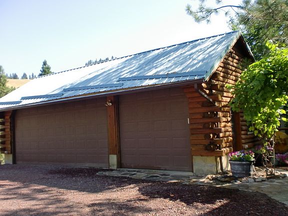 3 Car Log Garage