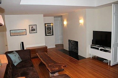 Living Room & Fireplace