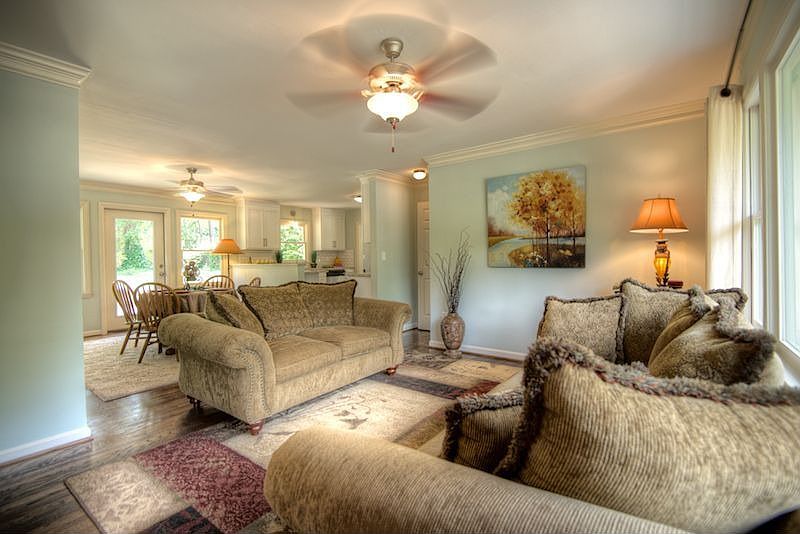 Open living area
