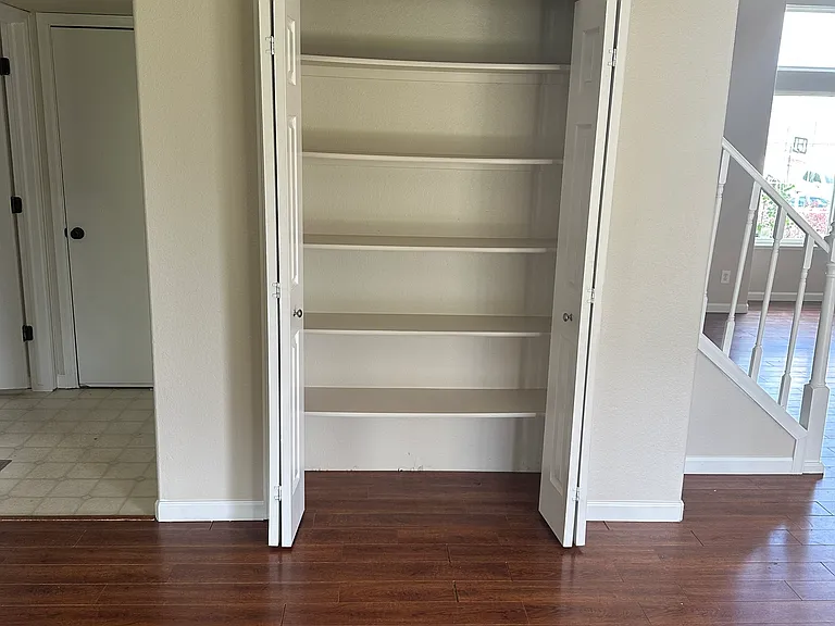 Pantry in kitchen area.
