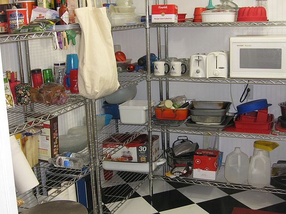 Large walk in pantry