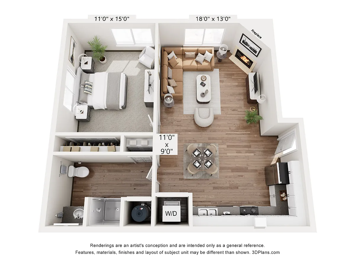 Floor plan 2x2d