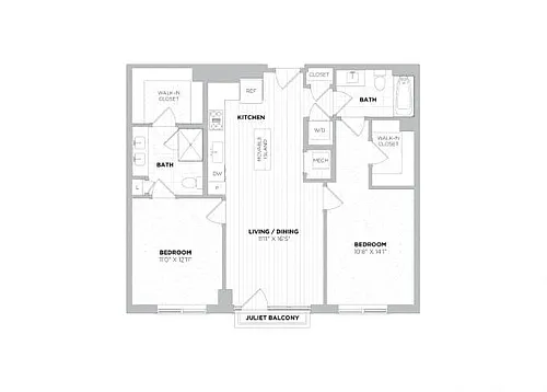 Floor plan Dylan 2A.2