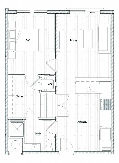 Floor plan W1A