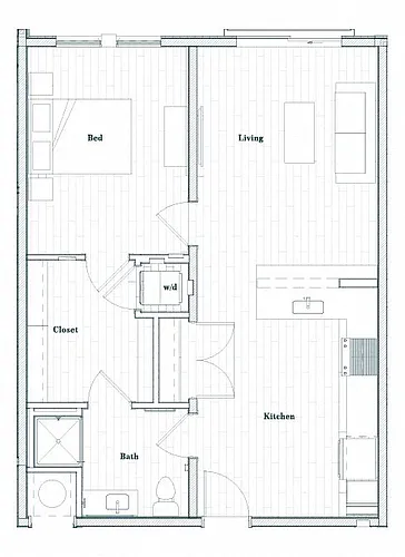 Floor plan W1A