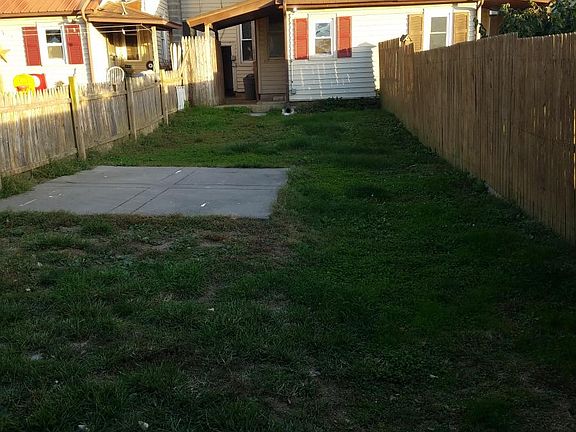 rear yard