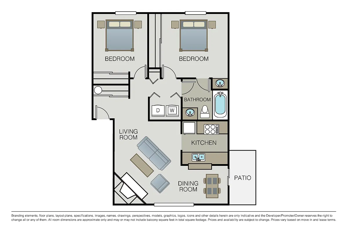 Floor plan Plan 2B