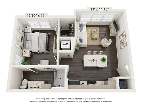 Floor plan Hearth