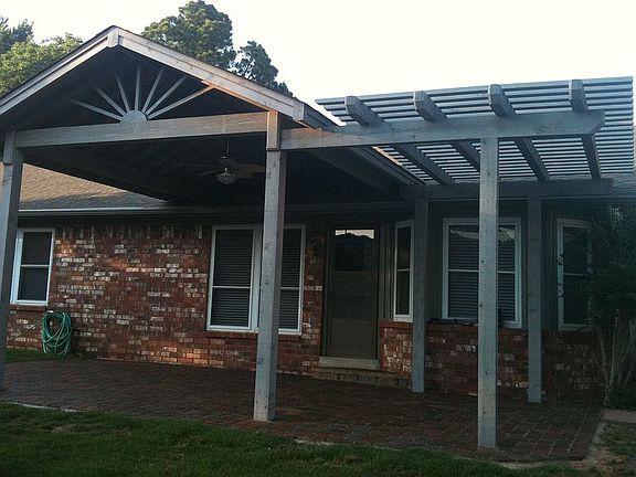 New patio cover - 2011