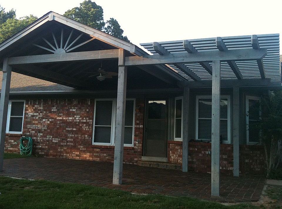 New patio cover - 2011
