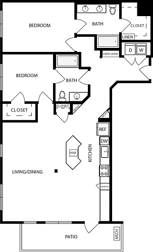 Floor plan B14