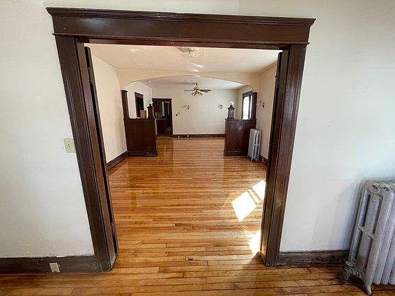 From sun room looking in.