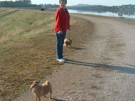Walking trail Balboa lake