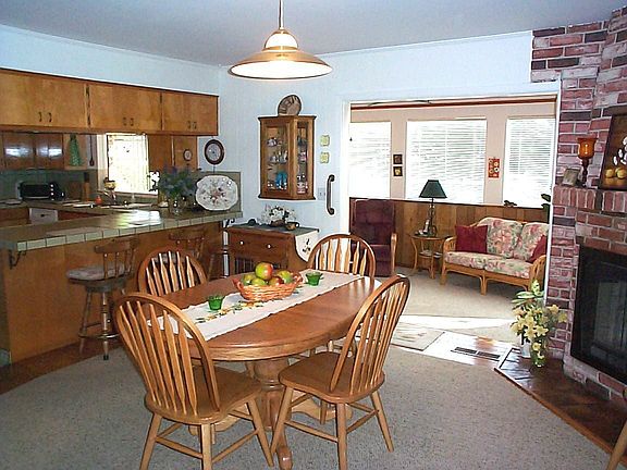 Dining Room With 2nd Fireplace