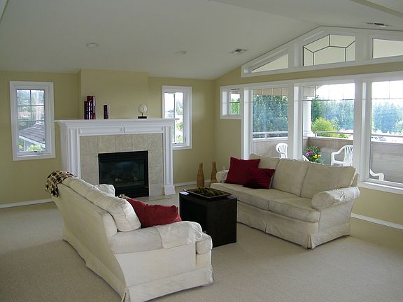 Living room with views