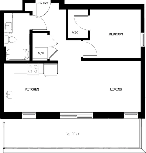 Floor plan A13