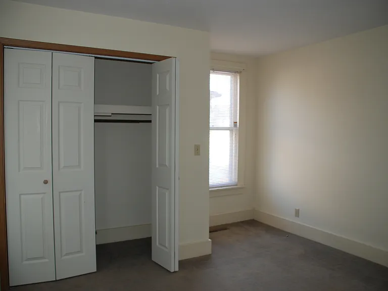 Double closet and window bedroom number 2.