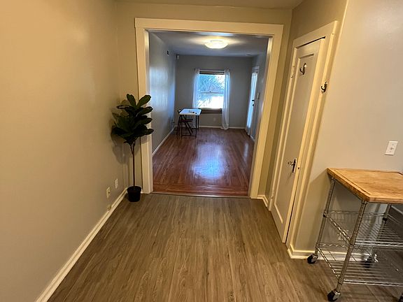 Looking at living room from kitchen