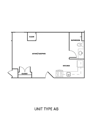 Floor plan A8