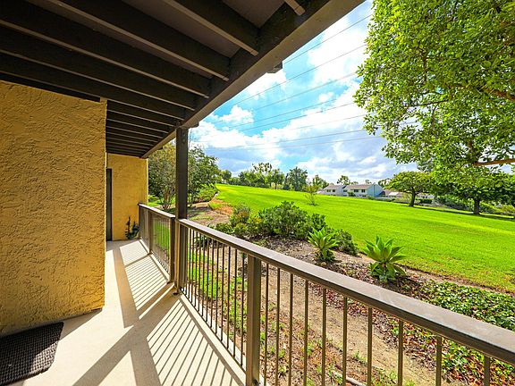 View of Sheep Hill Park from patio.