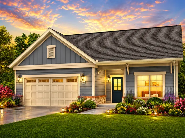 Promenade Traditional 3 Bedroom Plan, Courtyard by Carrell