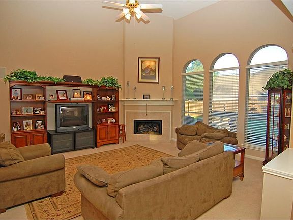 Large, Open Family Room with High Ceilings & Loads of Natural Light