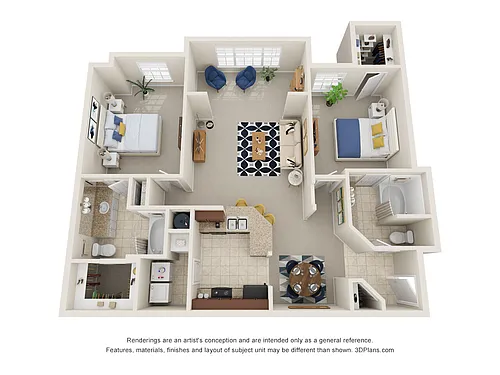 Floor plan B1S