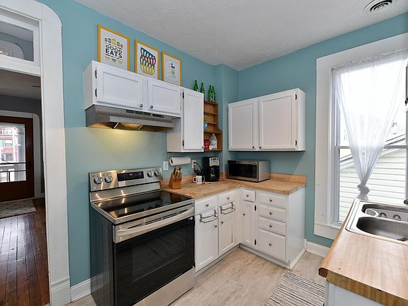Fully stocked kitchen for all your cooking and baking needs.