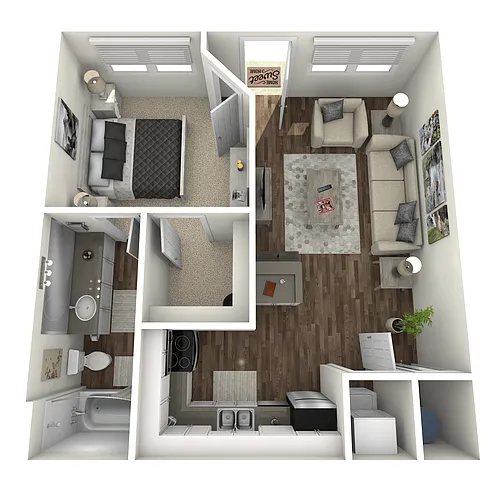 Floor plan Links At Georgetown-A1