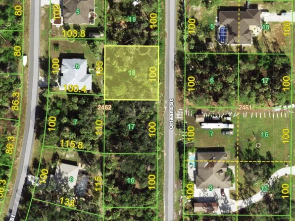 335 ORLEANS STREET LOT 18, PORT CHARLOTTE, FL 33953