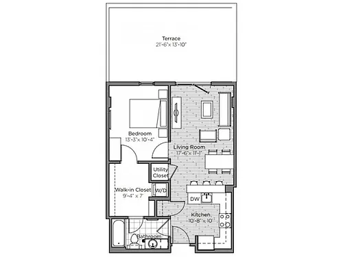 Floor plan The Riverside