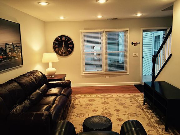 Living Room w/Cherry Floors