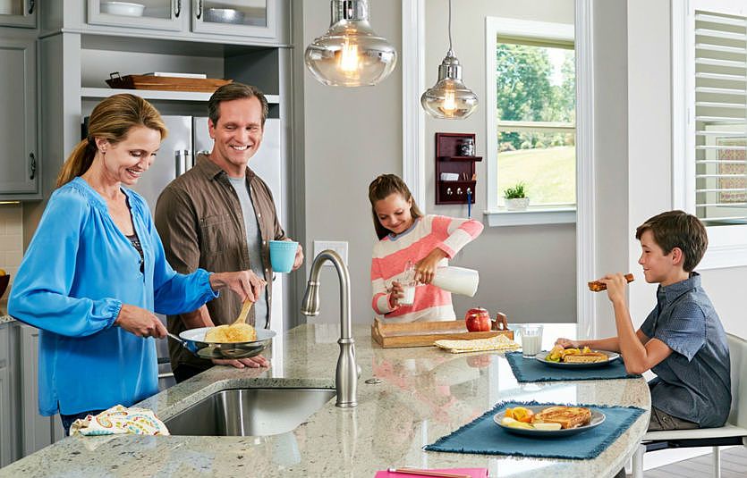 Family Gathering in Kitchen