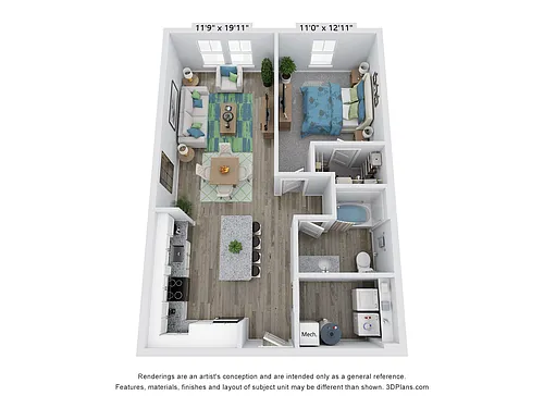 Floor plan A2LL