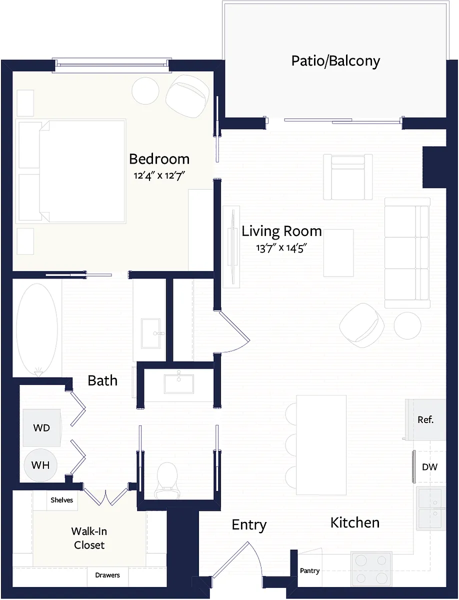 Floor plan A8