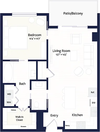 Floor plan A8