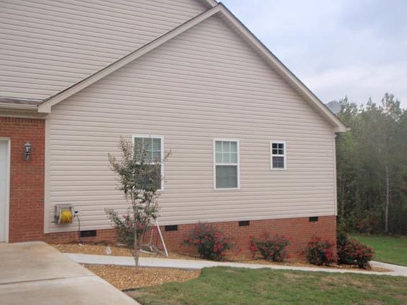 Side View from driveway