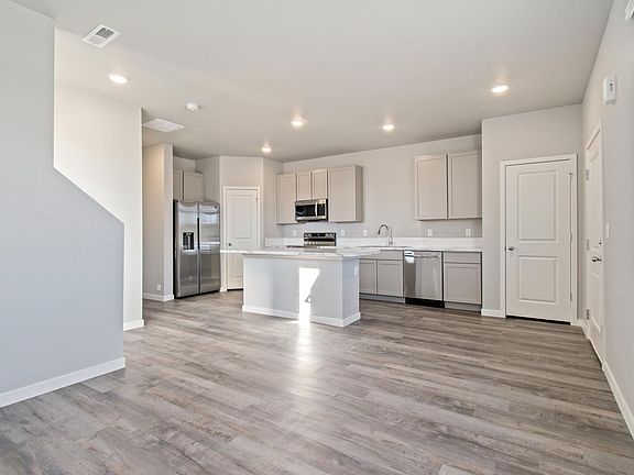 Open Concept Living Room and Kitchen