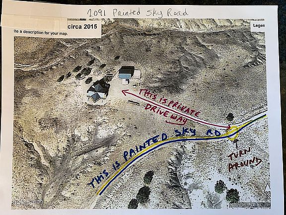 Accurate view of road